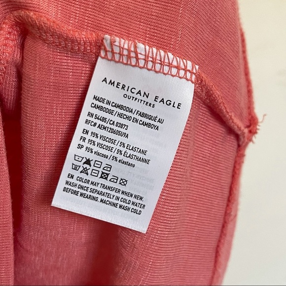 NWOT American Eagle Crew Neck Baby Tee - Picture 5 of 6